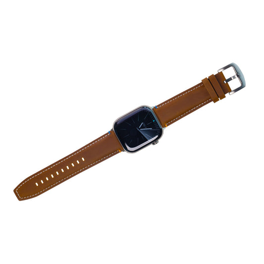Leather Band for Apple Watch | Dual-Layer Nubuck Comfort