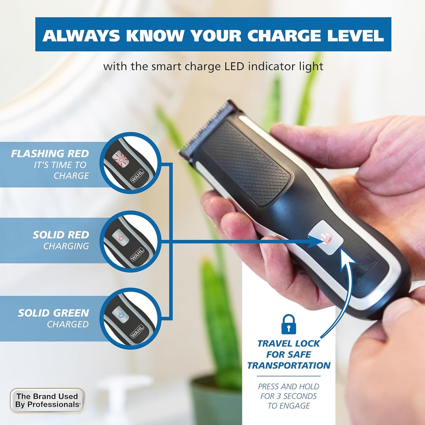 Wahl Clipper Self-Haircut Pro Lithium Ion Cordless Hair Clippers