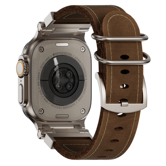 Tactical Vintage Leather Band for Apple Watch