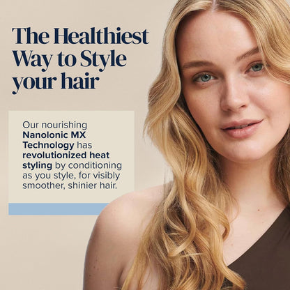 Bio Ionic Long Barrel Styler, Curling Iron with Moisture Heat Technology & NanoIonic MX