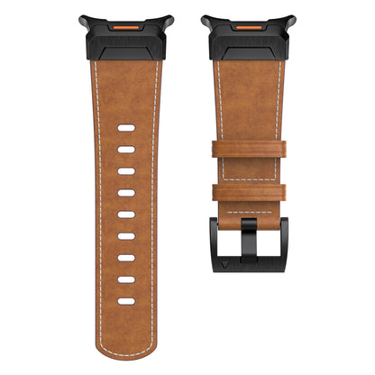 Tactical Leather Band For Galaxy Watch 20mm