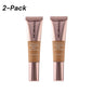 Two MCoBeauty Miracle Flawless Skin Foundation tubes on a white background