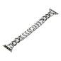 Chic Tweed Metal Premium Watch Strap for Apple Watch Series 9 8 7 6 5 4 3 2 1 SE Ultra 38mm 40mm 41mm  42mm 44mm 45mm 49mm