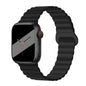 Silicone Magnetic Snap-ring Buckle Watch Strap