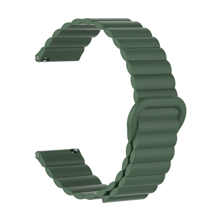 Silicone Magnetic Strap, Universal ForGalaxy Watch 20mm Strap