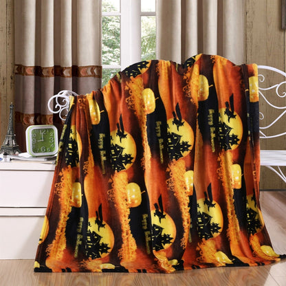 Soft Fleece Throw Blanket 50x60 – Lightweight Cozy Bed Couch Sofa Blanket for All Seasons
