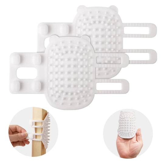2pcs Self Cleaning Cat Brush 2-in-1 Tickling Comb Pet Brush